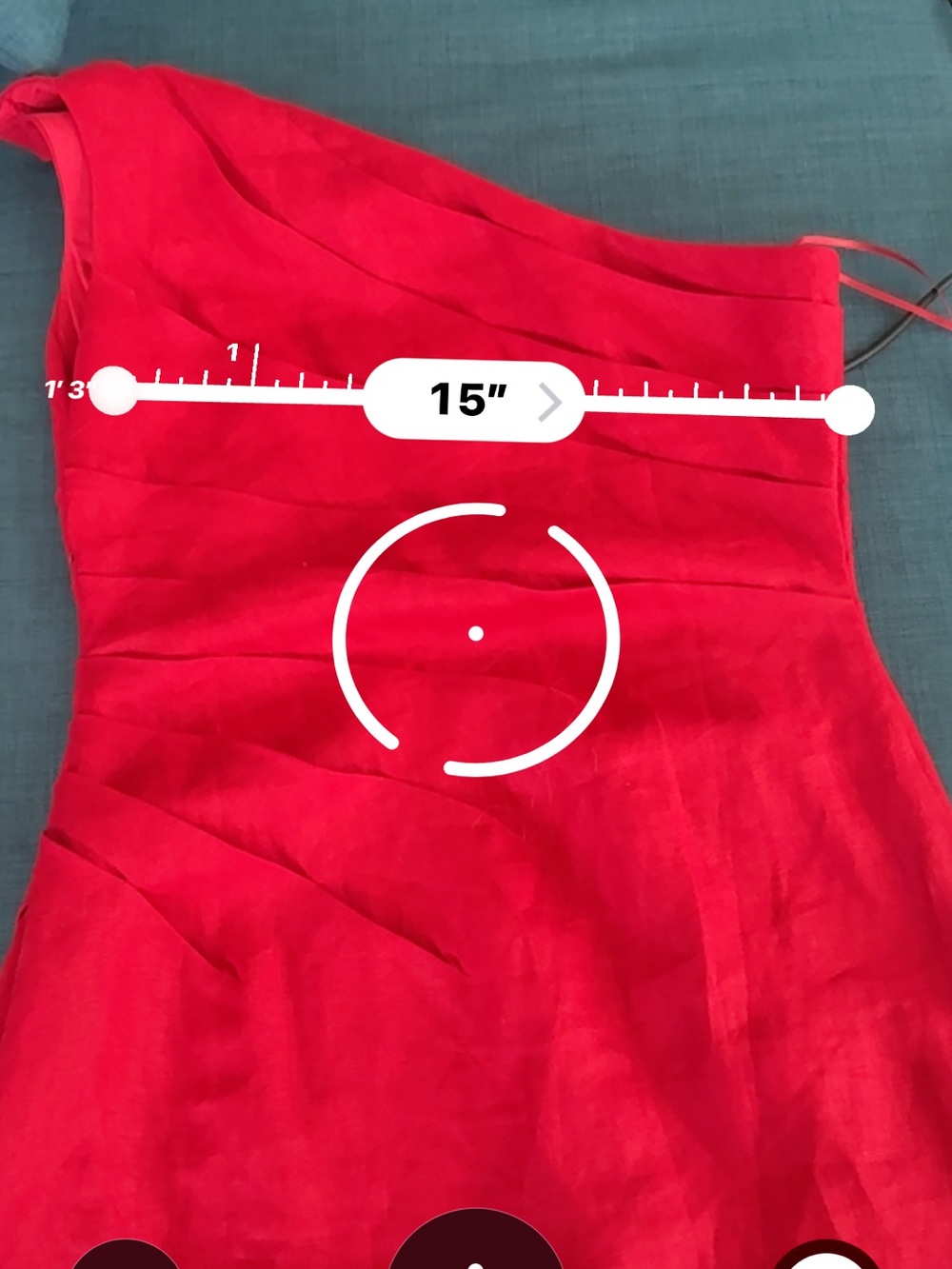 NewReformation Ciro Linen Dress Red - Size 10 - Picture 6 of 7